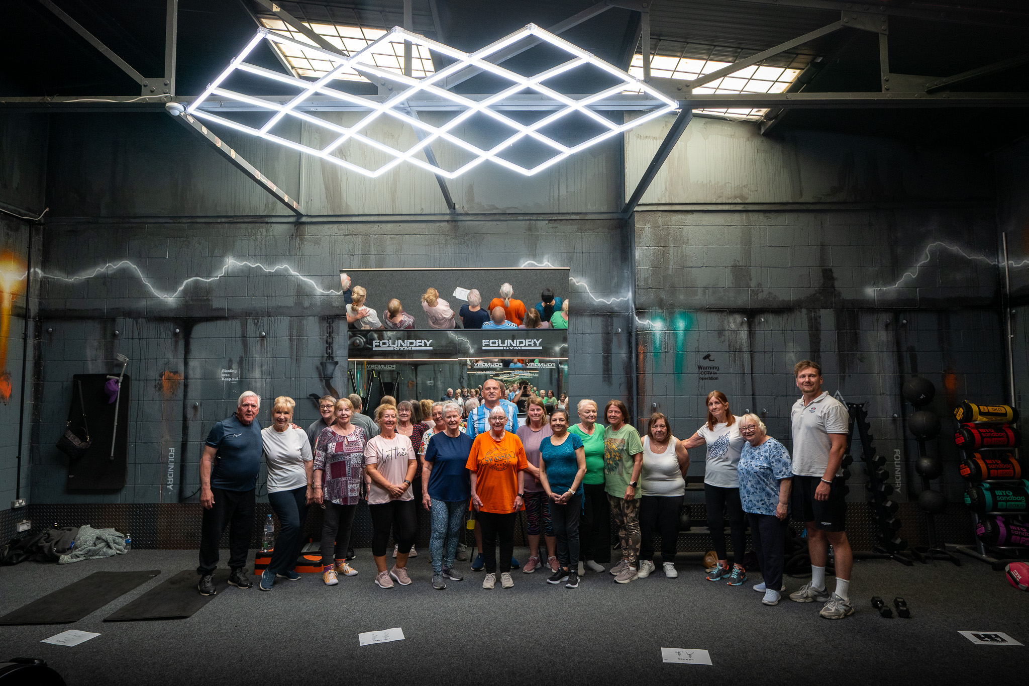 Foundry Gym large group photo